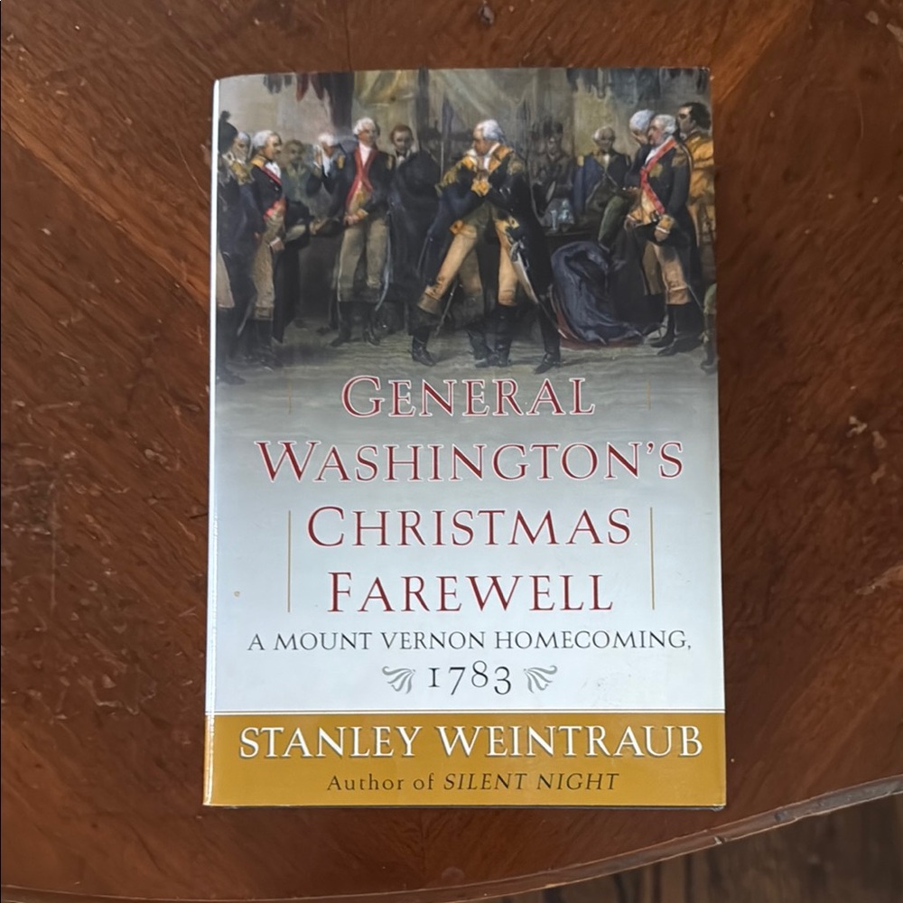 General Washington's Christmas Farewell Hardcover Book